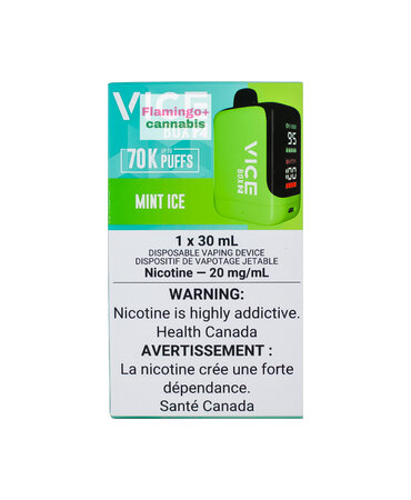 VICE Vice Box 2 Rechargeable Disposable 20mg 70k Puff AB Mint Ice VICE Vice Box 2 Rechargeable Disposable 20mg 70k Puff AB Mint Ice