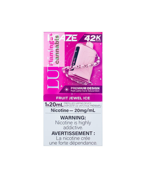 Kraze LUNA Luxury 42k Puff Rechargeable Disposable AB Fruit Jewel Ice