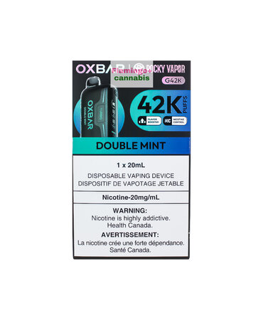 OXBAR OXBAR G42K Rechargeable Disposable Double Mint AB OXBAR OXBAR G42K Rechargeable Disposable Double Mint AB