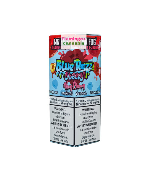 Mr Fog Salt 30mL 20mg AB Blue Razz Steezy Cherry