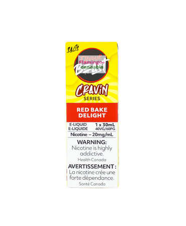 Flavour Beast Flavour Beast Salts CRAVIN' Red Bake Delight 30mL 20mg AB Flavour Beast Flavour Beast Salts CRAVIN' Red Bake Delight 30mL 20mg AB