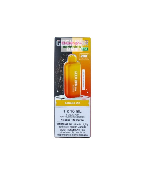 Geek Bar BRK Pre-Filled Pod 20k Puff AB Banana Ice