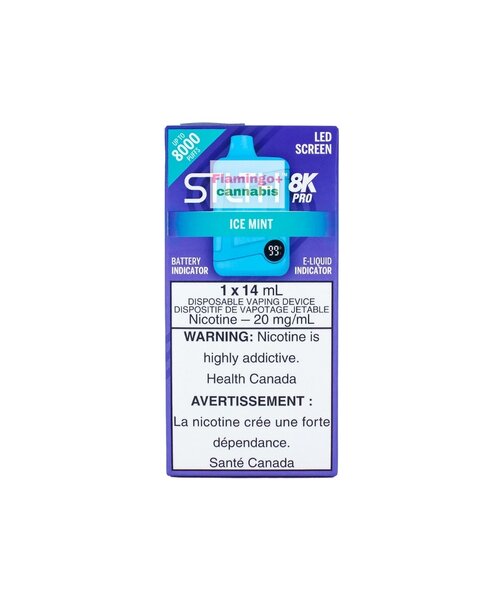 STLTH 8k Pro Rechargeable Disposable AB Ice Mint