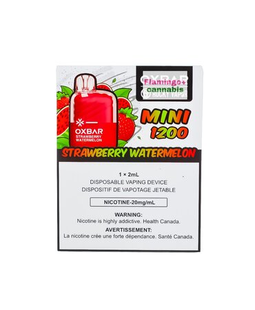 OXBAR OXBAR Mini 1200 Puff Disposable AB Strawberry Watermelon OXBAR OXBAR Mini 1200 Puff Disposable AB Strawberry Watermelon