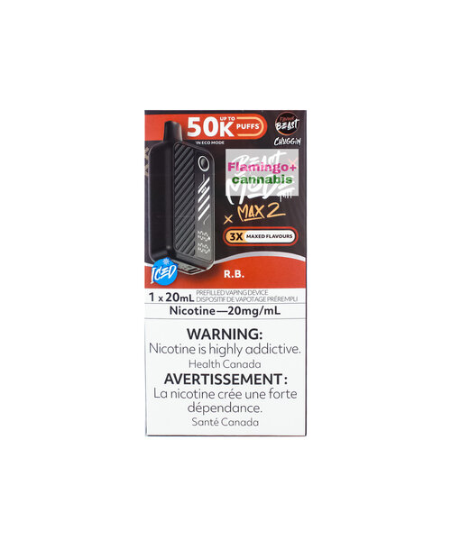 Flavour Beast Beast Mode Max 2 50k Puff Disposable AB R.B.