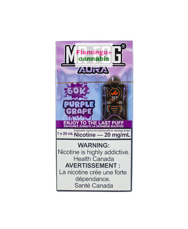 Mr Fog Mr Fog Aura 60k Puff Rechargeable Disposable AB Purple Grape