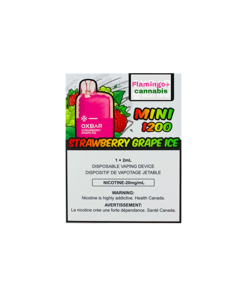 OXBAR Mini 1200 Puff Disposable AB Strawberry Grape Ice
