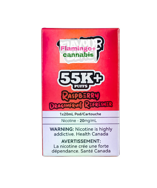 Flavour Burst X Pre-Filled Pod 55k Puff AB Frozen Raspberry Dragon Fruit Refresher