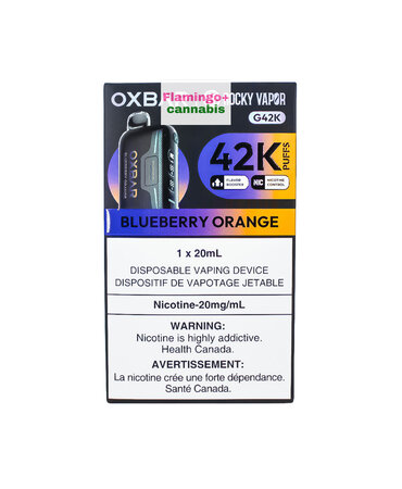 OXBAR OXBAR G42K Rechargeable Disposable Blueberry Orange AB OXBAR OXBAR G42K Rechargeable Disposable Blueberry Orange AB