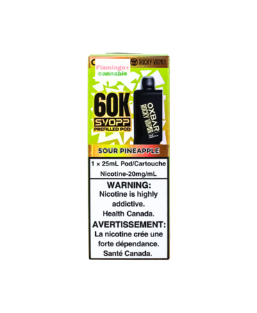 OXBAR OXBAR SVOPP Pre-Filled Pod 60k Puff AB Sour Pineapple OXBAR OXBAR SVOPP Pre-Filled Pod 60k Puff AB Sour Pineapple
