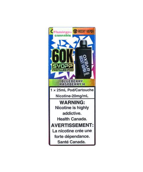 OXBAR SVOPP Pre-Filled Pod 60k Puff AB Blueberry Raspberry H