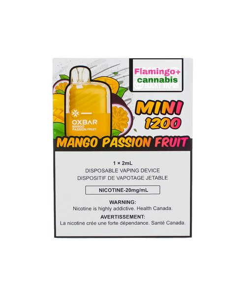 OXBAR Mini 1200 Puff Disposable AB Mango Passion Fruit