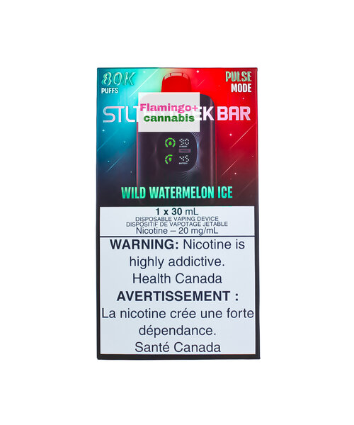 STLTH X GEEK BAR 80k Puff Rechargeable Disposable AB Wild Watermelon Ice