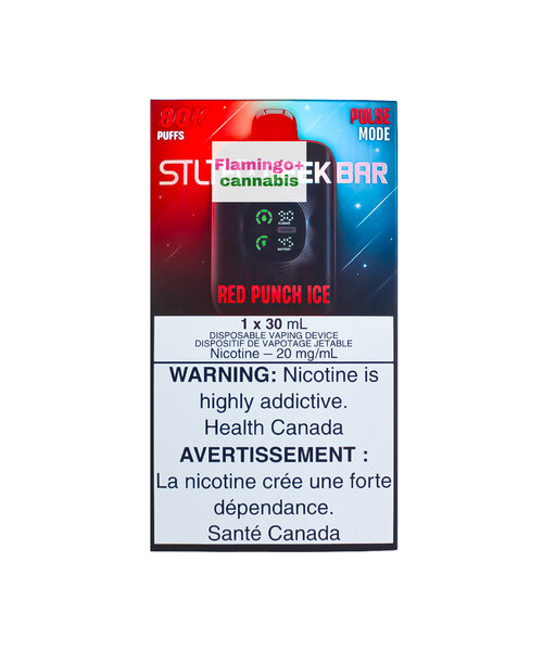 STLTH X GEEK BAR 80k Puff Rechargeable Disposable AB Red Punch Ice