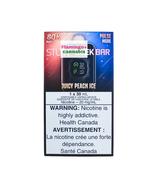 STLTH X GEEK BAR 80k Puff Rechargeable Disposable AB Juicy Peach Ice
