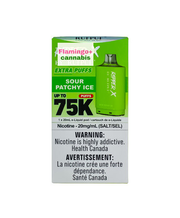 ripper-x RufPuf Ripper-X Pre-Filled Pod 75k Puff AB Sour Patchy Ice ripper-x RufPuf Ripper-X Pre-Filled Pod 75k Puff AB Sour Patchy Ice
