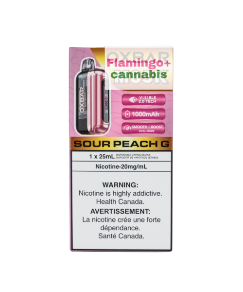 OXBAR M85k Puff Rechargeable Disposable AB Sour Peach G