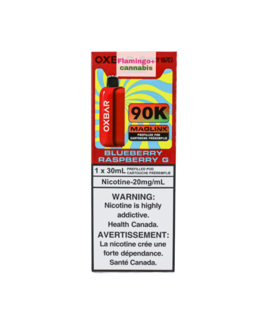 Rocky Vapor x OXBAR Rocky Vapor x OXBAR MAGLINK 90k Puff Pre-Filled Pod AB Blueberry Raspberry G Rocky Vapor x OXBAR Rocky Vapor x OXBAR MAGLINK 90k Puff Pre-Filled Pod AB Blueberry Raspberry G