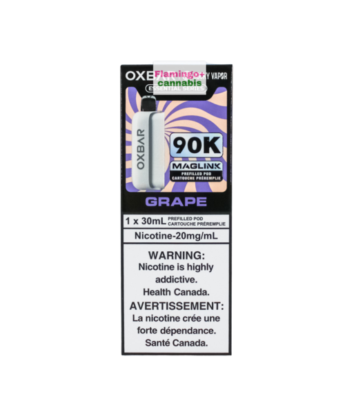 Rocky Vapor x OXBAR MAGLINK 90k Puff Pre-Filled Pod AB Grape