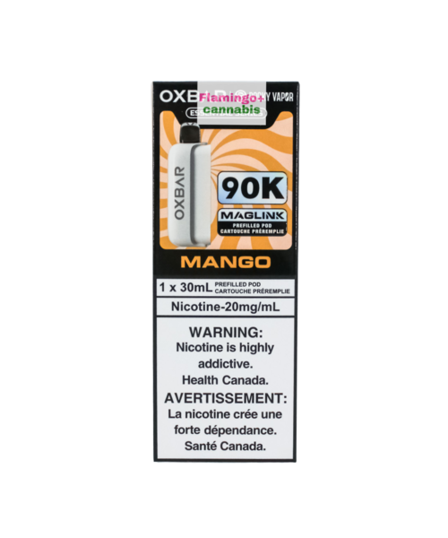 Rocky Vapor x OXBAR MAGLINK 90k Puff Pre-Filled Pod AB Mango
