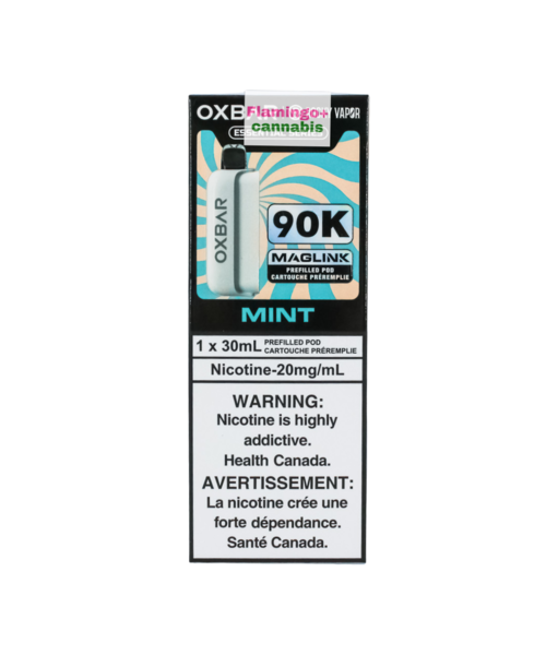 Rocky Vapor x OXBAR MAGLINK 90k Puff Pre-Filled Pod AB Mint