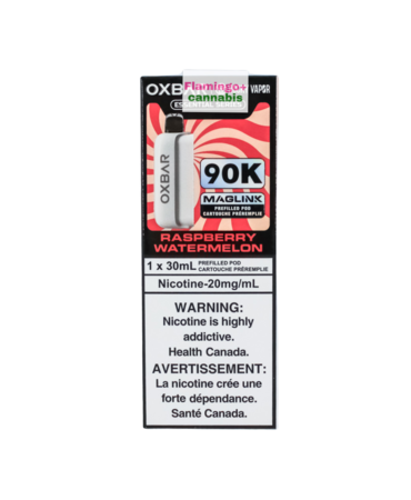 Rocky Vapor x OXBAR Rocky Vapor x OXBAR MAGLINK 90k Puff Pre-Filled Pod AB Raspberry Watermelon Rocky Vapor x OXBAR Rocky Vapor x OXBAR MAGLINK 90k Puff Pre-Filled Pod AB Raspberry Watermelon