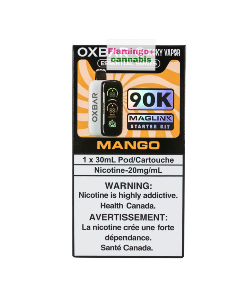 Rocky Vapor x OXBAR MAGLINK 90k Puff Starter Kit AB Mango