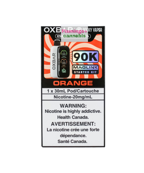 Rocky Vapor x OXBAR MAGLINK 90k Puff Starter Kit AB Orange