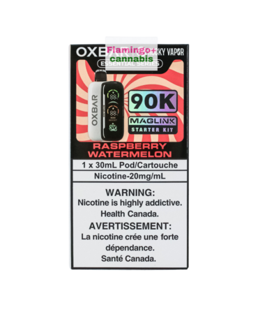 Rocky Vapor x OXBAR Rocky Vapor x OXBAR MAGLINK 90k Puff Starter Kit AB Raspberry Watermelon Rocky Vapor x OXBAR Rocky Vapor x OXBAR MAGLINK 90k Puff Starter Kit AB Raspberry Watermelon