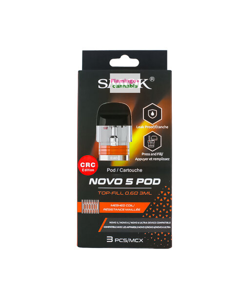 SMOK NOVO 5 Replacement Pods 3 Pack