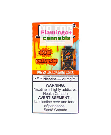 Mr Fog Mr Fog Aura 60k Puff Rechargeable Disposable AB Rainbow