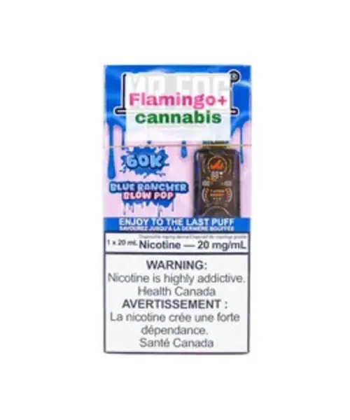 Mr Fog Aura 60k Puff Rechargeable Disposable AB Blue Rancher Blow Pop