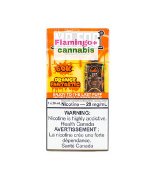 Mr Fog Aura 60k Puff Rechargeable Disposable AB Orange Fantastic