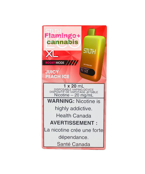 STLTH ECO XL Rechargeable Disposable 20ml AB Juicy Peach Ice