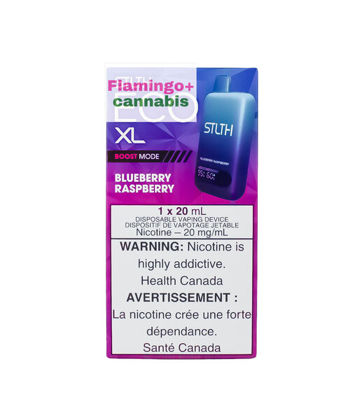STLTH ECO XL Rechargeable Disposable 20ml AB Blueberry Raspberry