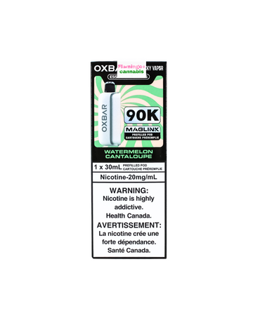 Rocky Vapor x OXBAR Rocky Vapor x OXBAR MAGLINK 90k Puff Pre-Filled Pod AB Watermelon Cantalope