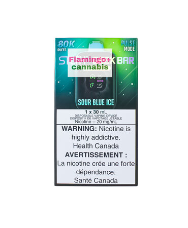 STLTH X GEEKBAR STLTH X GEEK BAR 80k Puff Rechargeable Disposable AB Sour Blue Ice