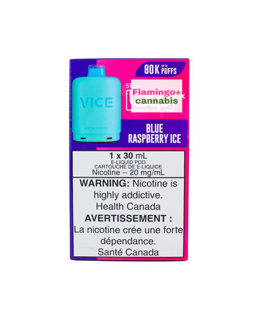 STLTH STLTH LOOP MAX X VICE 80k Puff Pre-Filled Pod AB Blue Raspberry Ice