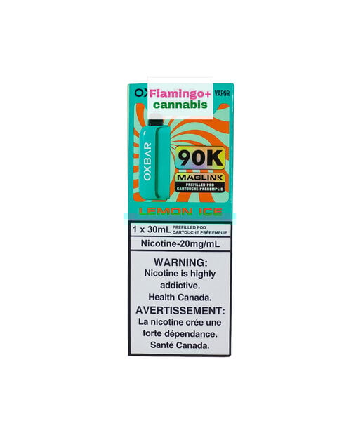 Rocky Vapor x OXBAR MAGLINK 90k Puff Pre-Filled Pod AB Lemon Ice