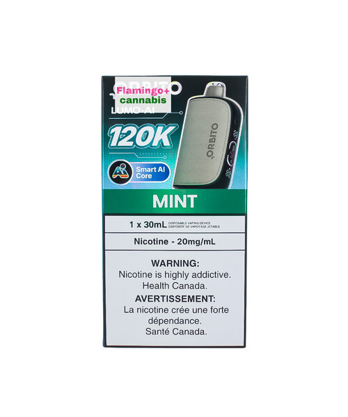 ORBITO Lumo AI 120k Puff Rechargeable Disposable AB Mint