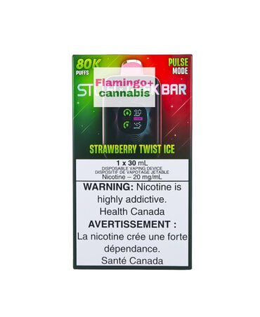 STLTH X GEEKBAR STLTH X GEEK BAR 80k Puff Rechargeable Disposable AB Strawberry Twist Ice