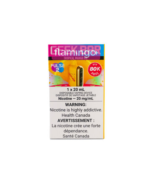Geek Bar Pulse 2 80k Puff Rechargeable Disposable AB Tropical Mango Ice