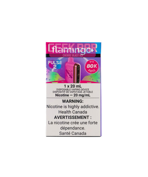 Geek Bar Pulse 2 80k Puff Rechargeable Disposable AB Cherry Blast Ice