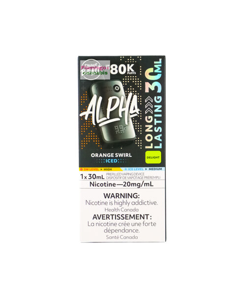 Flavour Beast ALPHA 80k Puff Rechargeable Disposable AB Orange Swirl Ice
