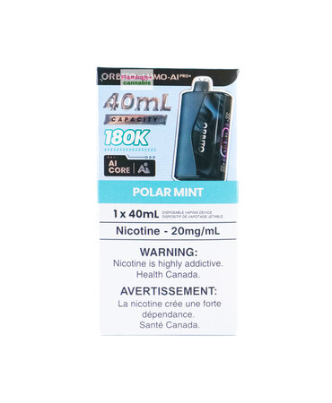 ORBITO ORBITO LUMO AI PRO+ 180k Puff Disposable AB Polar Mint