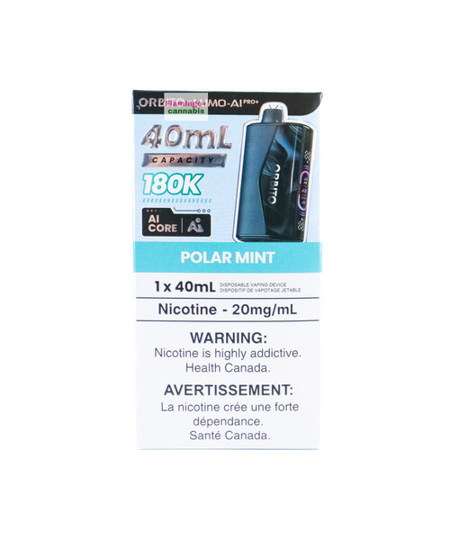ORBITO LUMO AI PRO+ 180k Puff Disposable AB Polar Mint