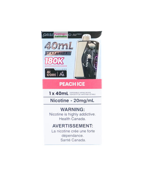 ORBITO LUMO AI PRO+ 180k Puff Disposable AB Peach Ice