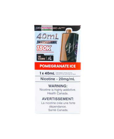 ORBITO ORBITO LUMO AI PRO+ 180k Puff Disposable AB Pomegranate Ice