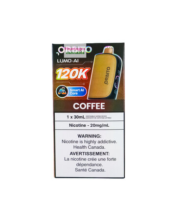 ORBITO ORBITO Lumo AI 120k Puff Rechargeable Disposable AB Coffee