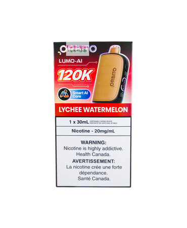 ORBITO ORBITO Lumo AI 120k Puff Rechargeable Disposable AB Lychee Watermelon